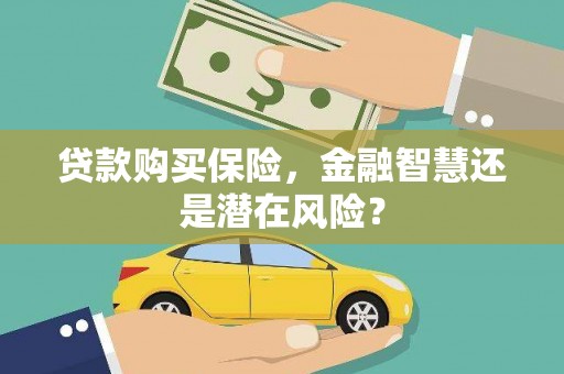 郸城贷款购买保险，金融智慧还是潜在风险？