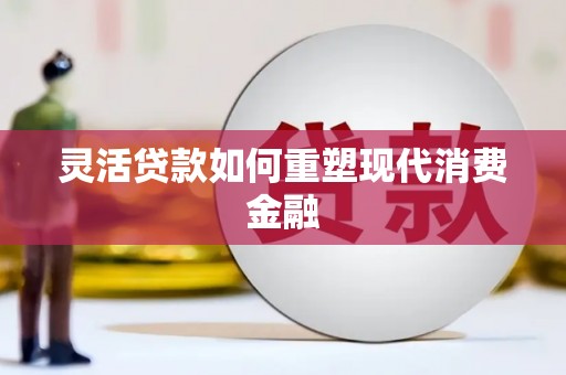 郸城灵活贷款如何重塑现代消费金融