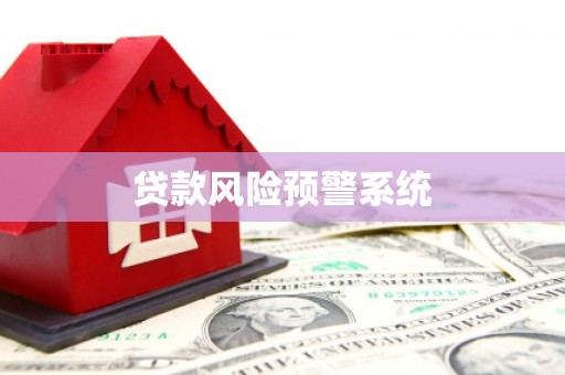 郸城贷款风险预警系统
