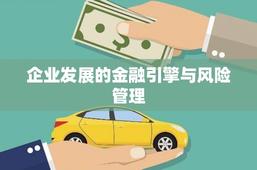 郸城企业发展的金融引擎与风险管理
