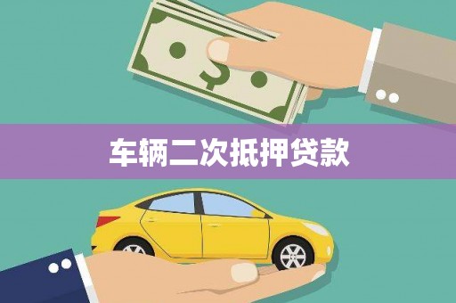 郸城车辆二次抵押贷款