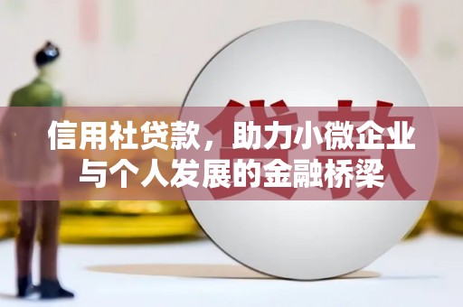 郸城信用社贷款，助力小微企业与个人发展的金融桥梁