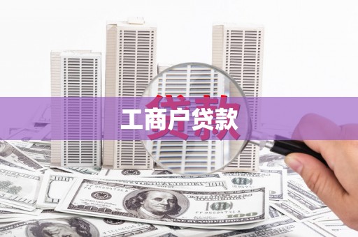 郸城工商户贷款