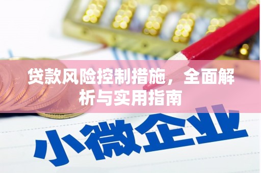 郸城贷款风险控制措施，全面解析与实用指南