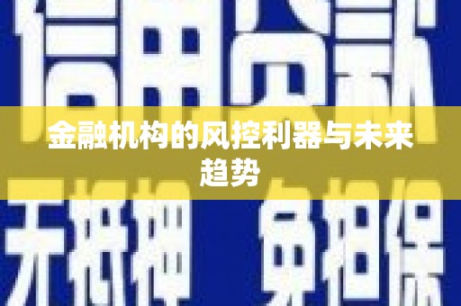 郸城金融机构的风控利器与未来趋势