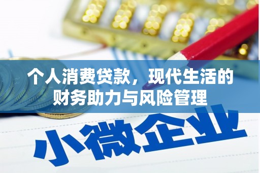 郸城个人消费贷款，现代生活的财务助力与风险管理