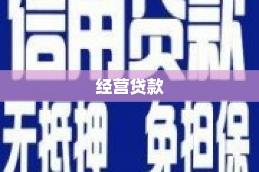 郸城经营贷款