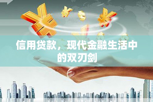 郸城信用贷款，现代金融生活中的双刃剑