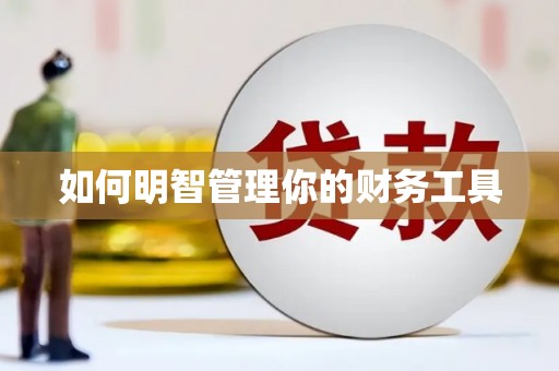 郸城如何明智管理你的财务工具