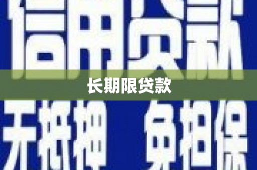 郸城长期限贷款