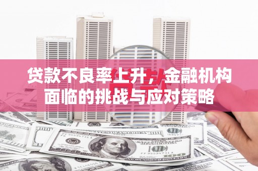 郸城贷款不良率上升，金融机构面临的挑战与应对策略