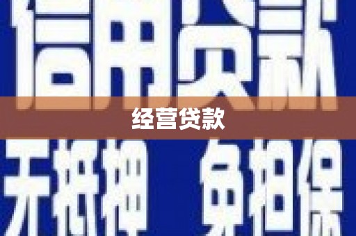 郸城经营贷款