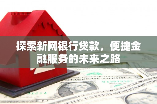 郸城探索新网银行贷款，便捷金融服务的未来之路