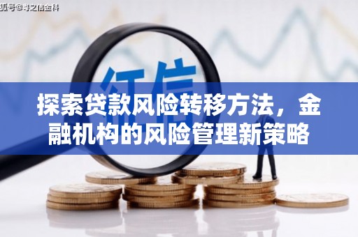 郸城探索贷款风险转移方法，金融机构的风险管理新策略