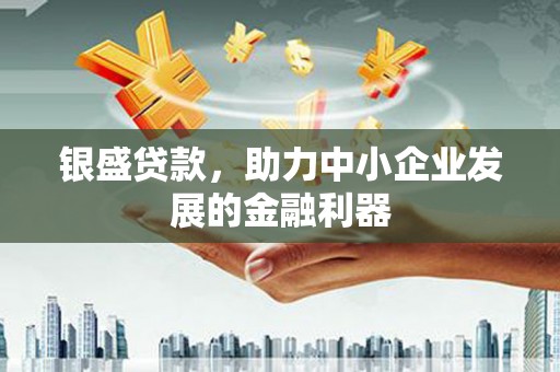 郸城银盛贷款，助力中小企业发展的金融利器