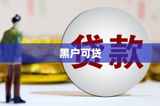 郸城黑户可贷