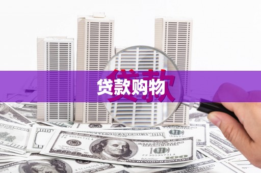 郸城贷款购物