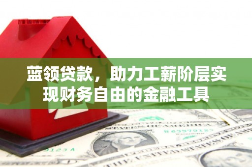 郸城蓝领贷款，助力工薪阶层实现财务自由的金融工具