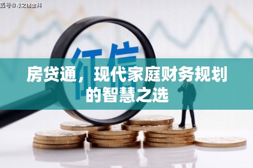 郸城房贷通，现代家庭财务规划的智慧之选