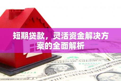 郸城短期贷款，灵活资金解决方案的全面解析