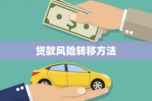 郸城贷款风险转移方法