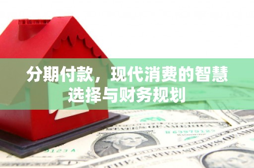 郸城分期付款，现代消费的智慧选择与财务规划