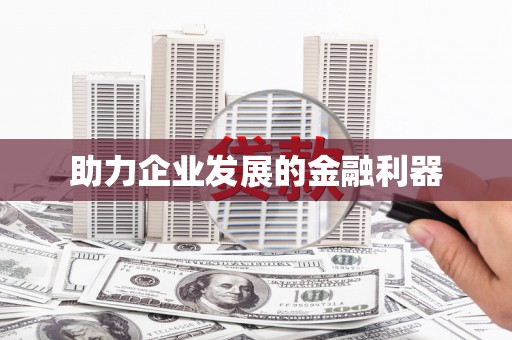 郸城助力企业发展的金融利器