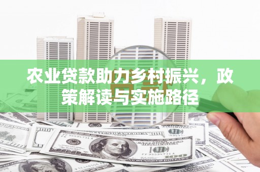 郸城农业贷款助力乡村振兴，政策解读与实施路径