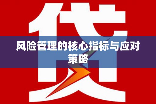 郸城风险管理的核心指标与应对策略