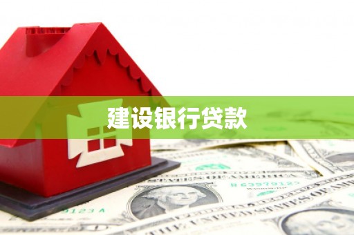 郸城建设银行贷款