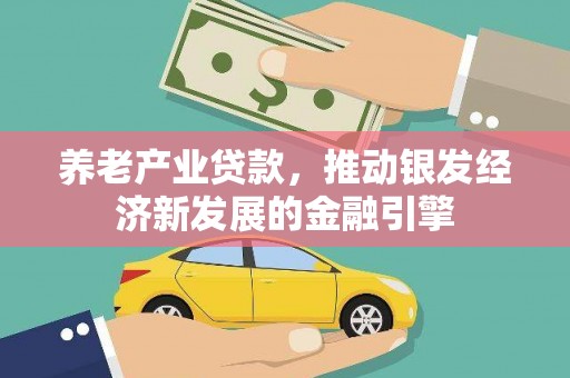 郸城养老产业贷款，推动银发经济新发展的金融引擎