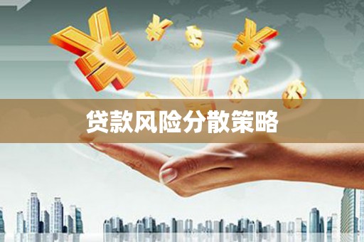 郸城贷款风险分散策略