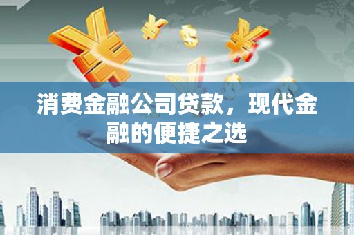 郸城消费金融公司贷款，现代金融的便捷之选