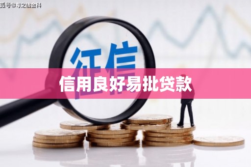 郸城信用良好易批贷款