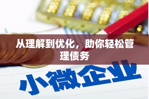 郸城从理解到优化，助你轻松管理债务