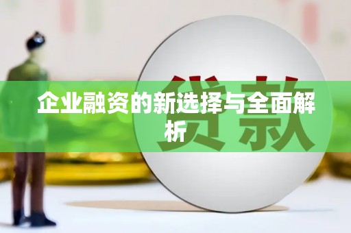 郸城企业融资的新选择与全面解析