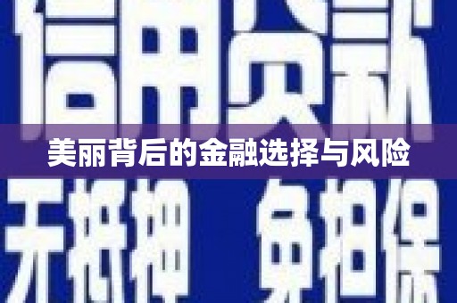 郸城美丽背后的金融选择与风险