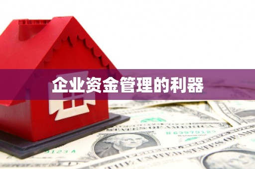 郸城企业资金管理的利器