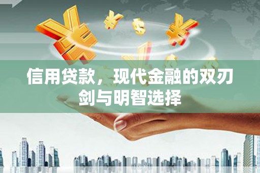 郸城信用贷款，现代金融的双刃剑与明智选择